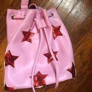 Skinny Dip sparkle star backpack